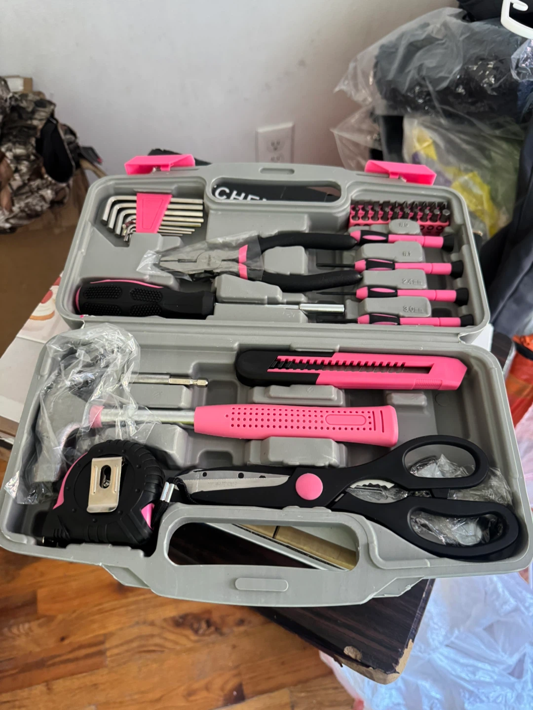 Pink 38-Piece Home Tool Kit - photo 2