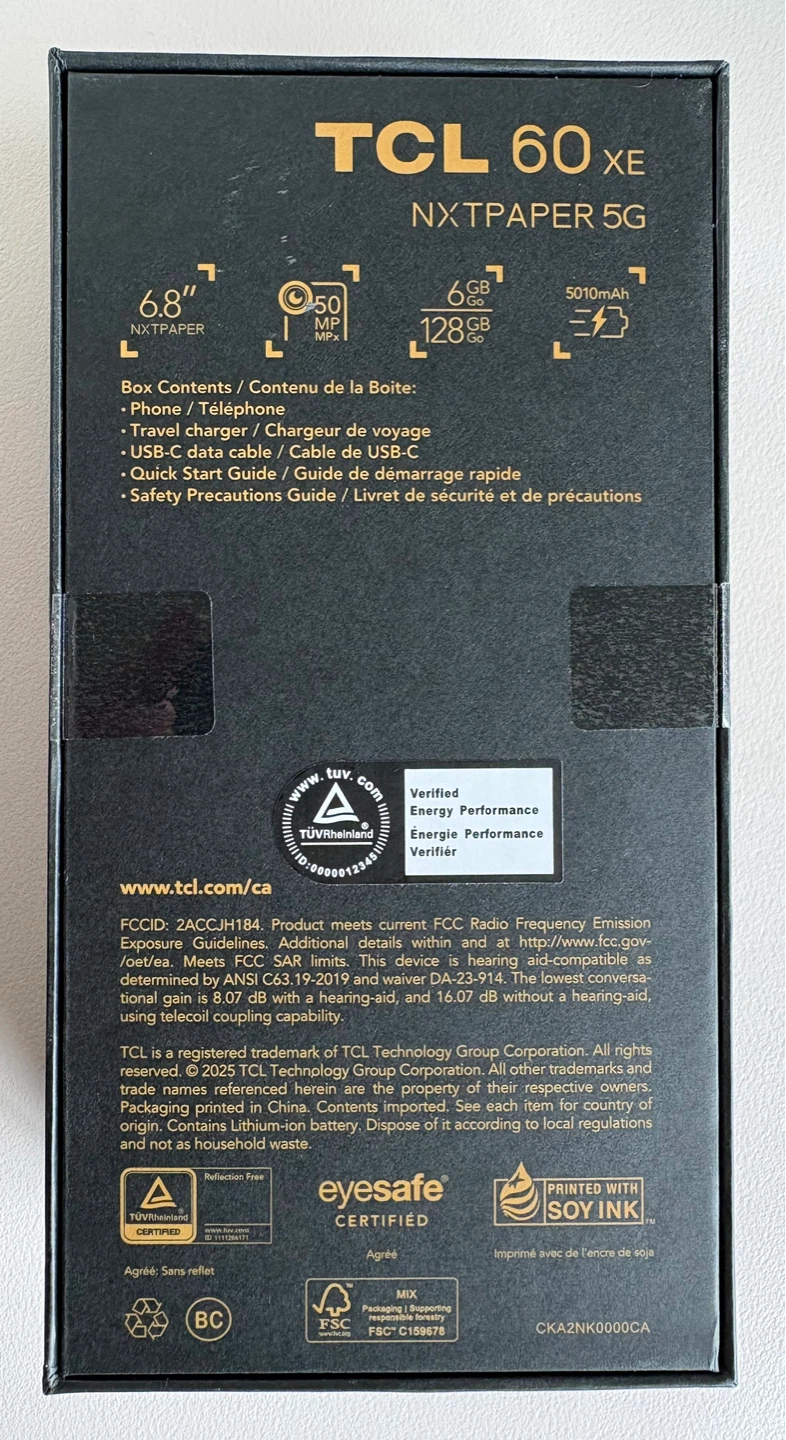 TCL 60 XE NXTpaper 5G Smartphone - photo 3