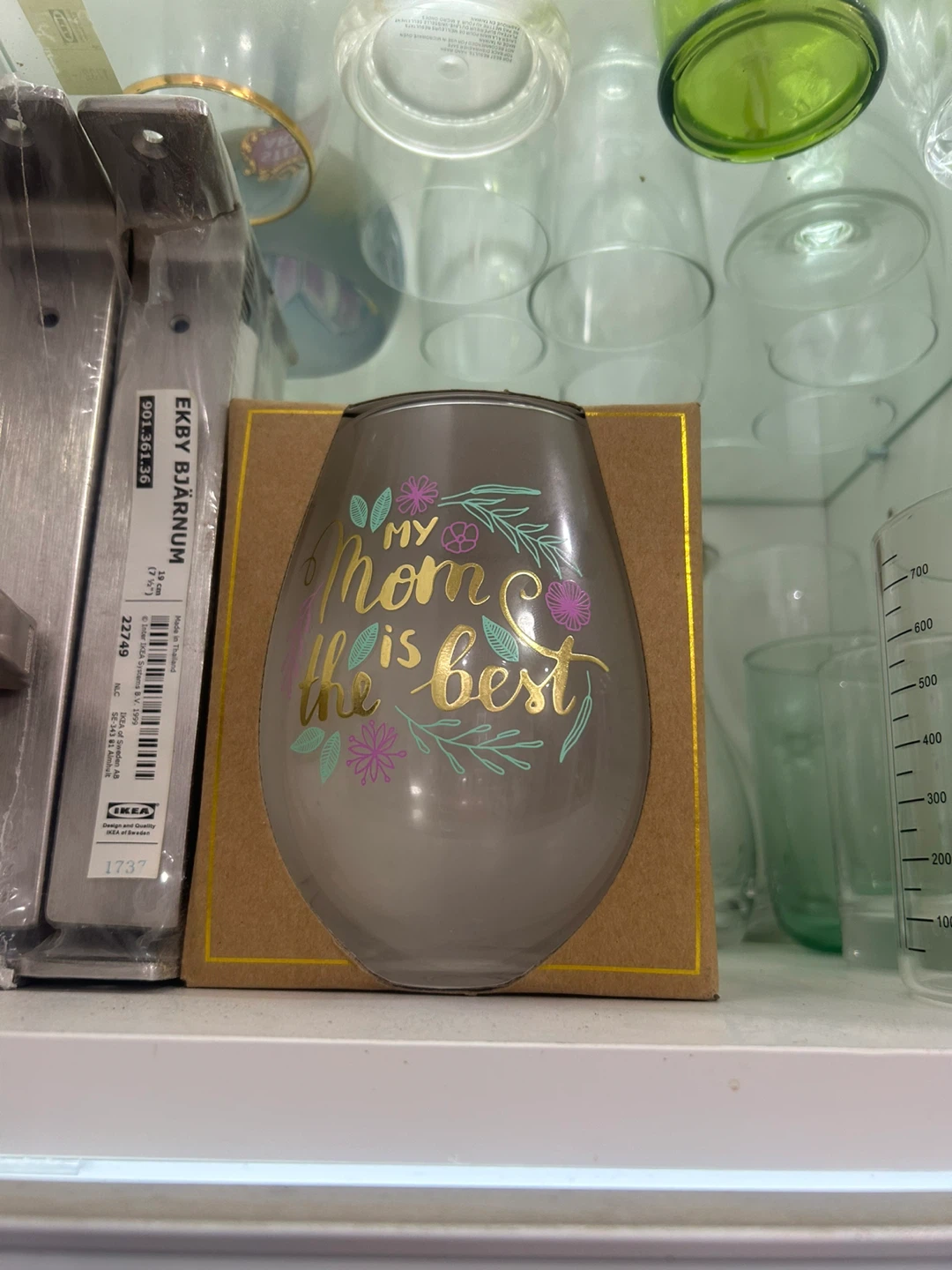 My Mom is the Best Stemless Wine Glass - photo 2