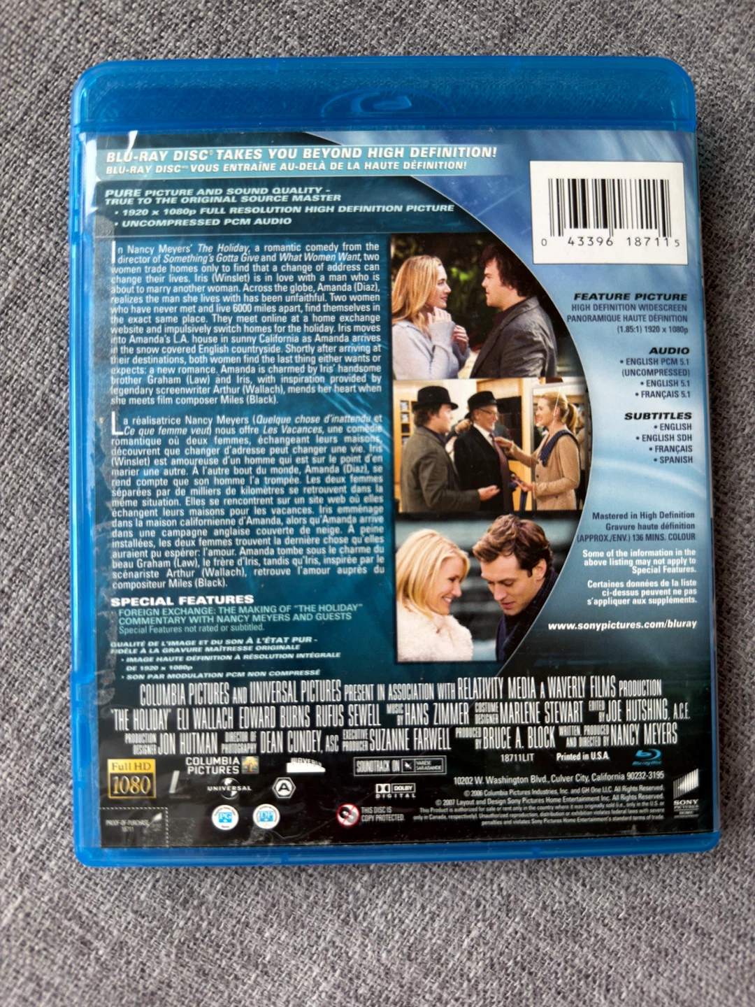 The Holiday Blu-ray Movie - photo 3