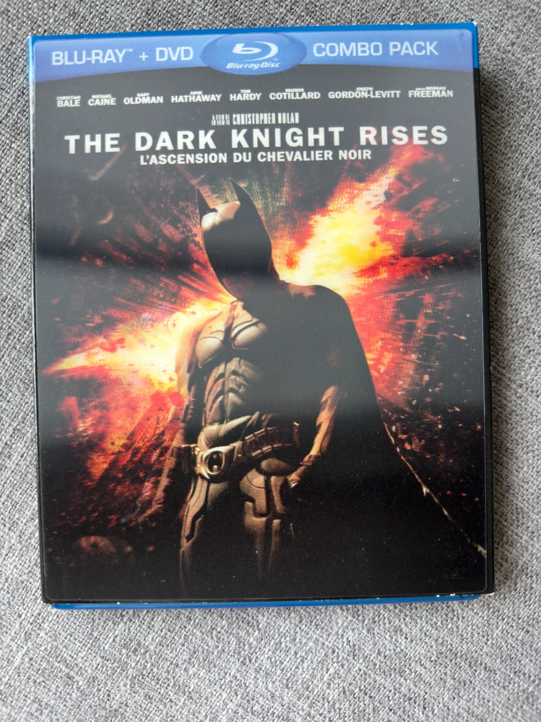 The Dark Knight Rises Blu-Ray + DVD Combo Pack