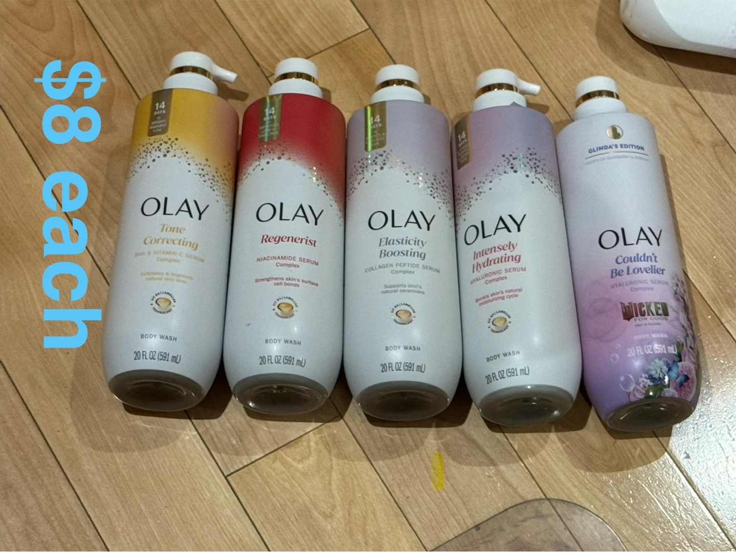 Olay body wash
