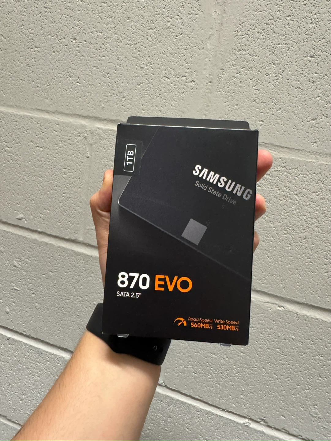 Samsung 870 EVO SATA III SSD 1TB 2.5" Internal