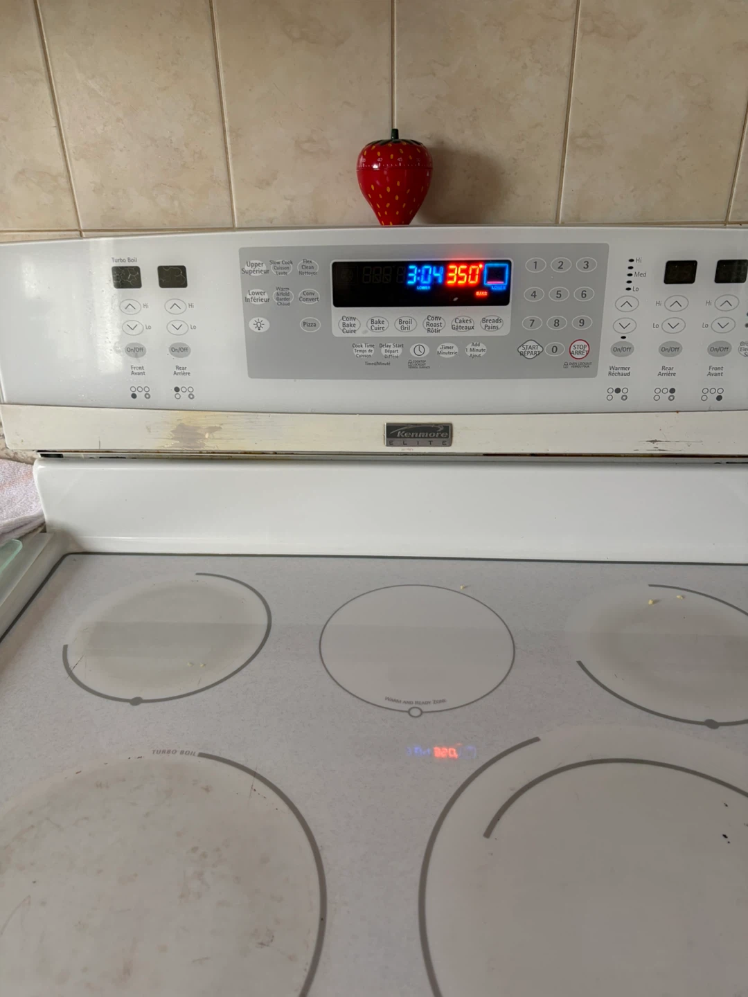 Kenmore White Electric Double Oven Range - photo 5