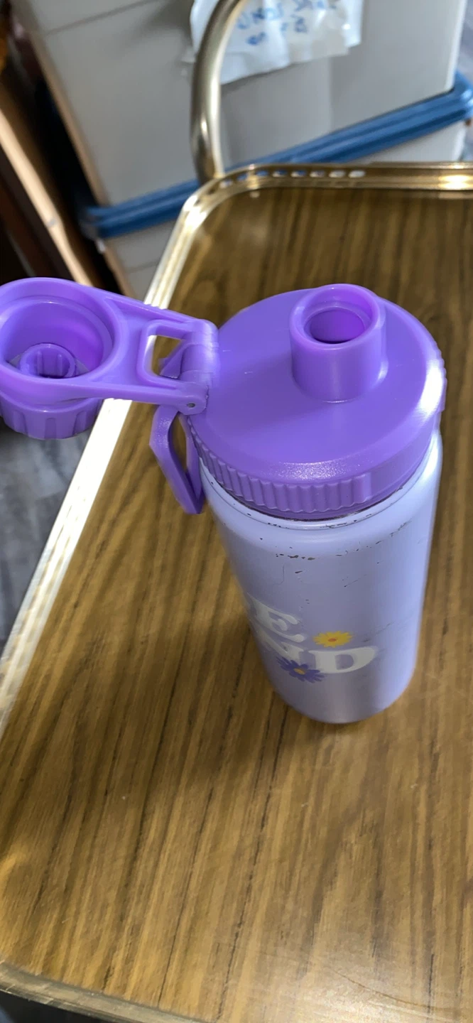 Purple Water Bottle with 'BE KIND' design new  see description - photo 3