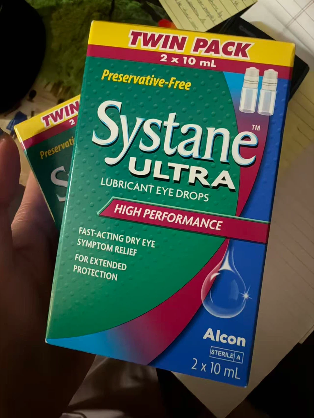 Systane Ultra Lubricant Eye Drops Twin Pack 2 x 10mL - photo 2