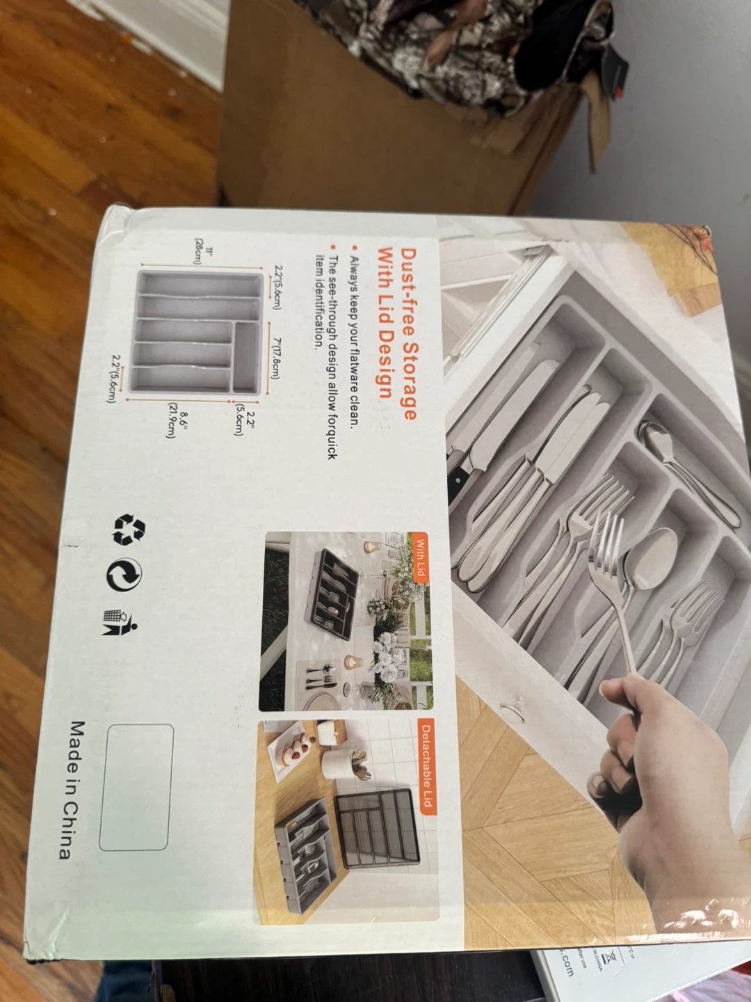 Kitchen Tableware Storage Box - photo 3