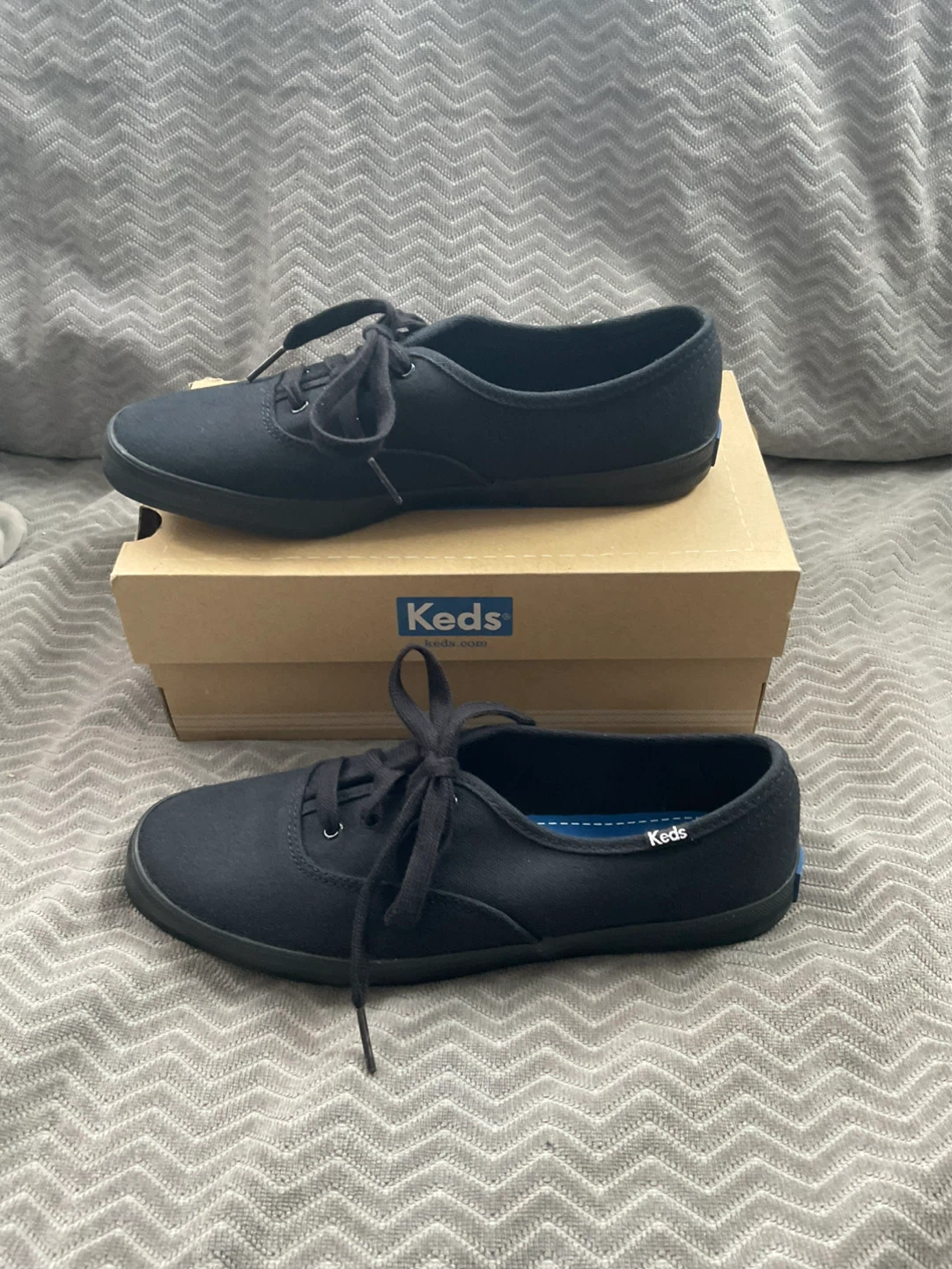 Keds Women's Champion Canvas Sneakers - Black