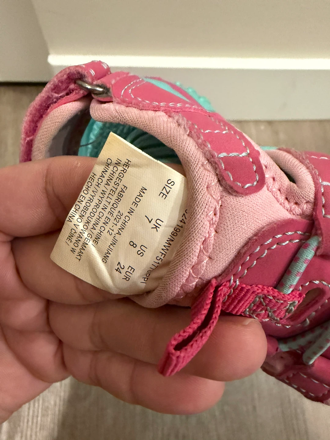 Girls Pink Sandals Size 8 US - photo 2
