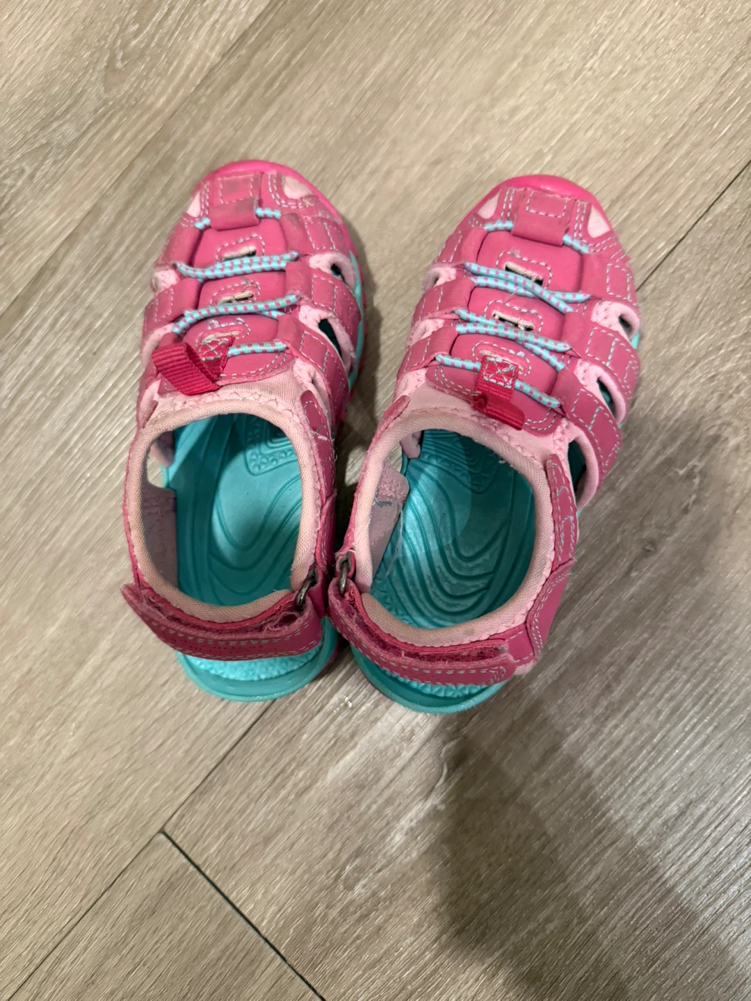 Girls Pink Sandals Size 8 US