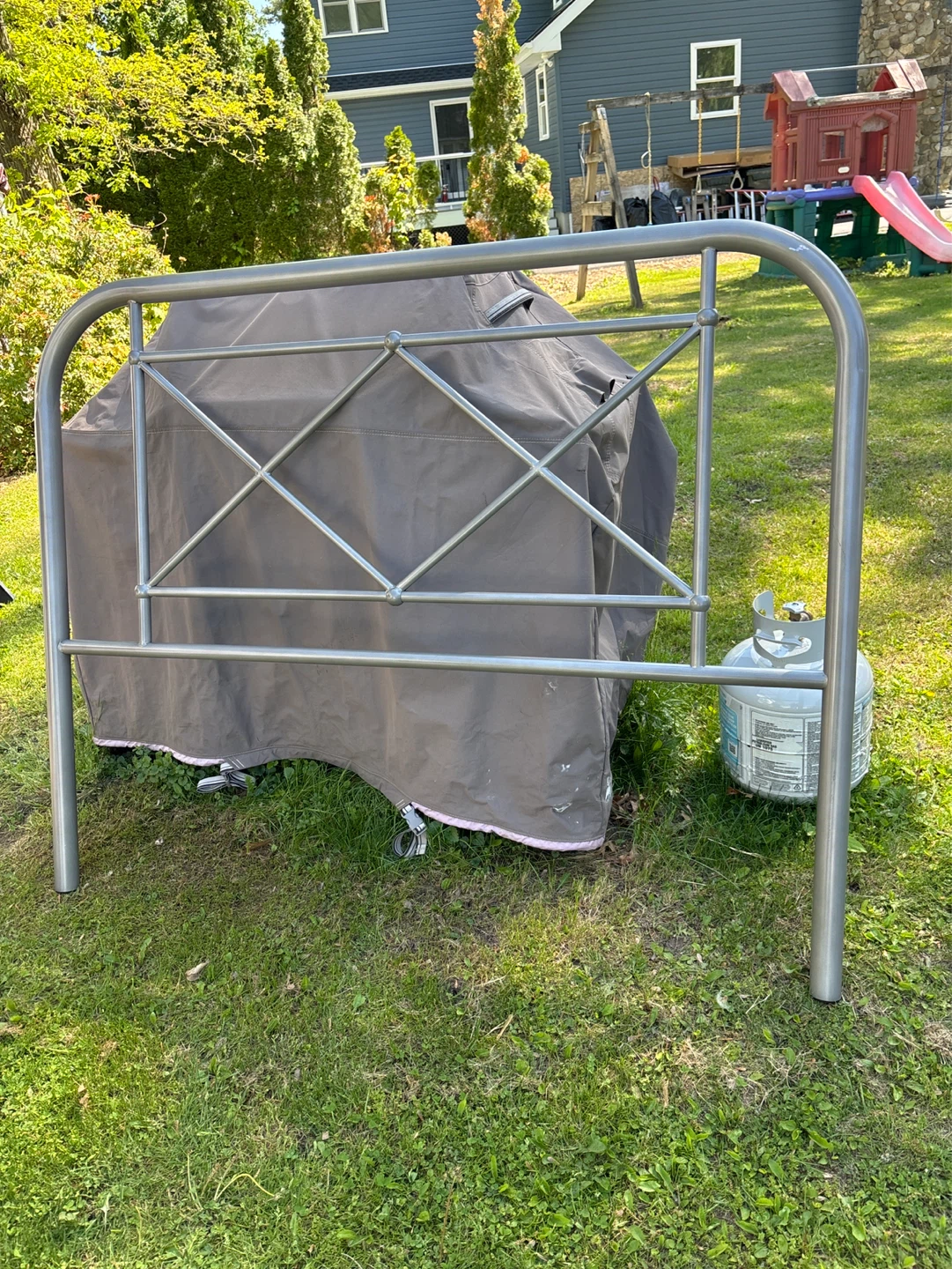 Metal Bed Frame Headboard