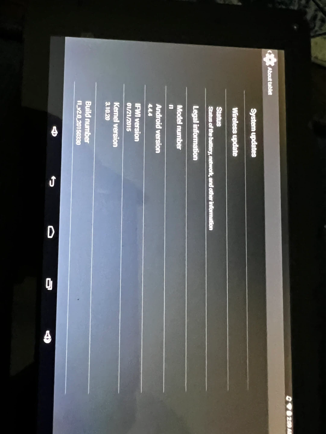 For sale intel tablet 8” with power adapter - photo 4