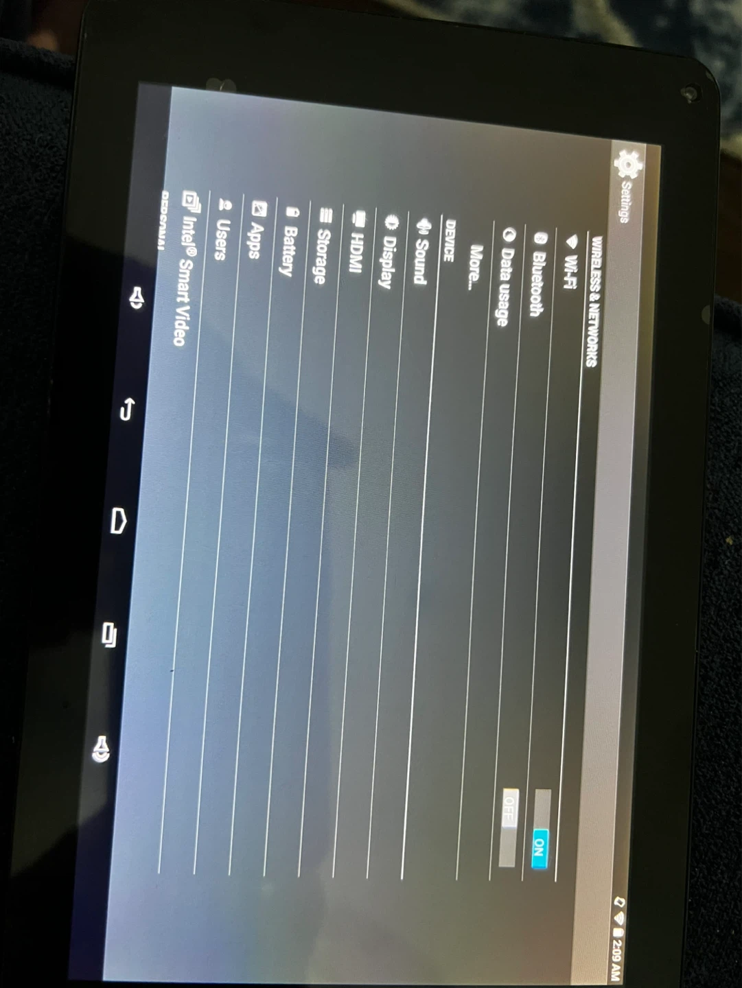 For sale intel tablet 8” with power adapter - photo 2
