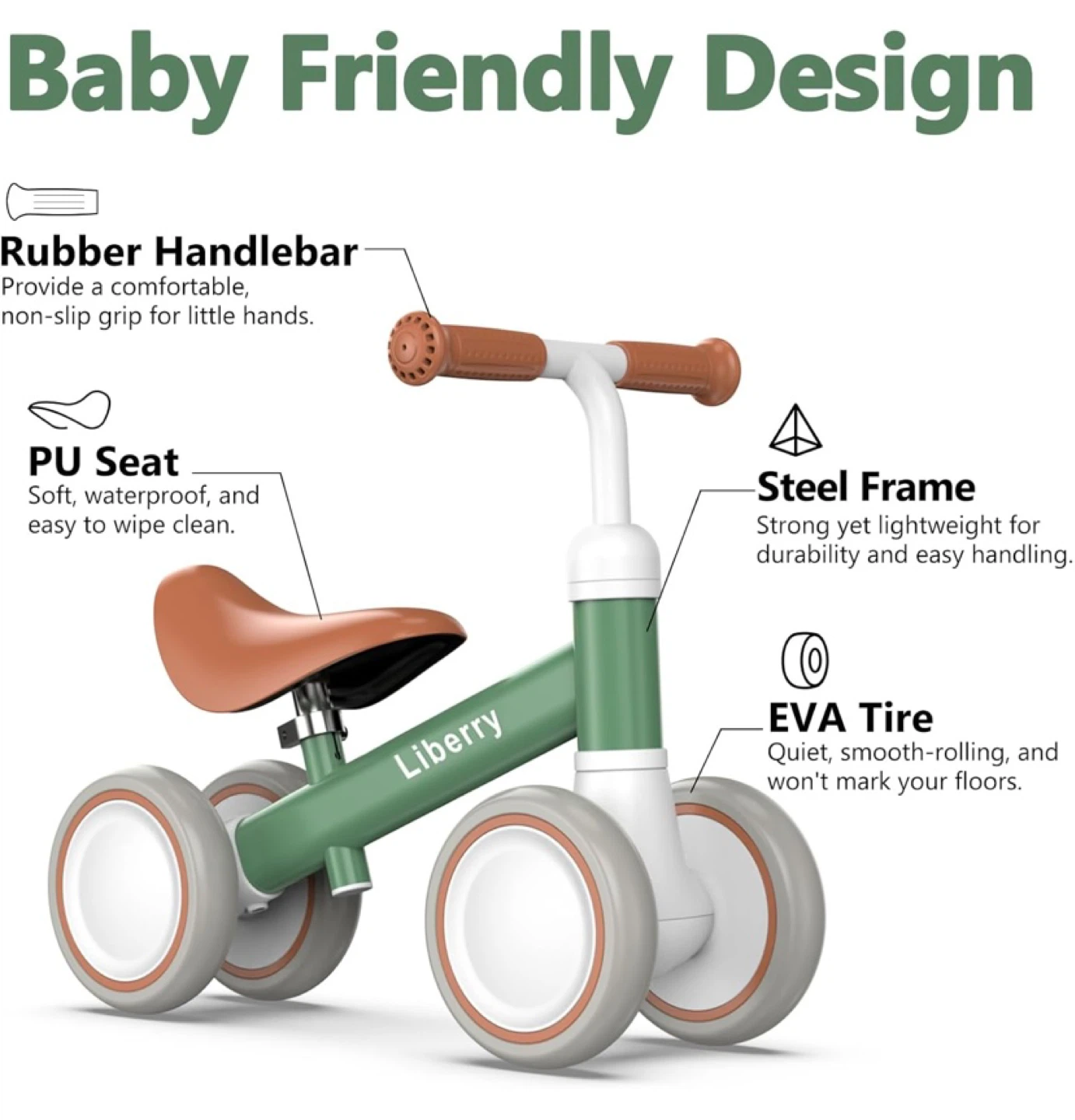 New Baby Balance Bike - photo 3
