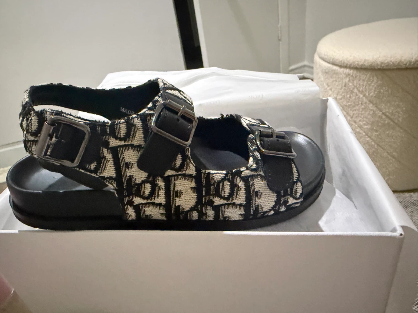 Dior Oblique Sandals - Size 32 - photo 4
