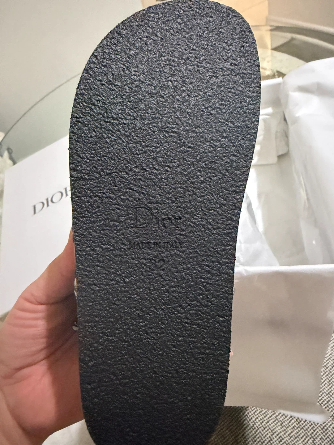 Dior Oblique Sandals - Size 32 - photo 2