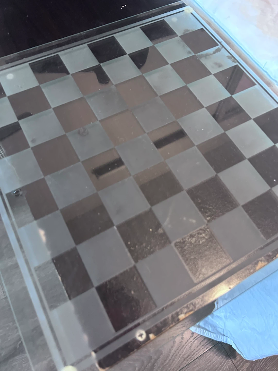 Glass Chess Board