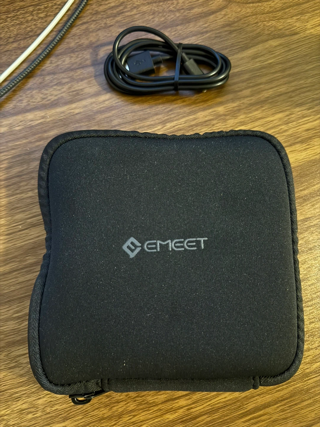 Emeet Portable Conference Speakerphone with Carrying Case - photo 2