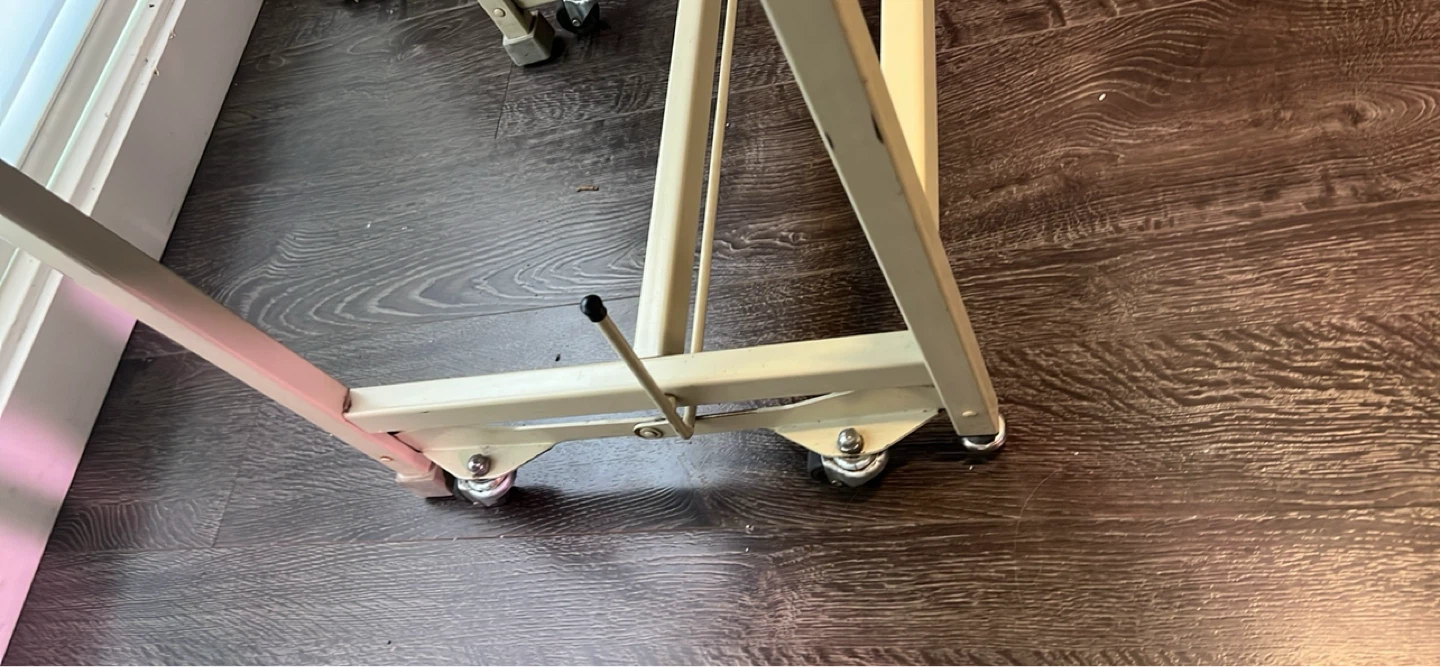 Upcycled 1950s Industrial "Stop & Go" Rolling Cart – Aarbo - photo 5