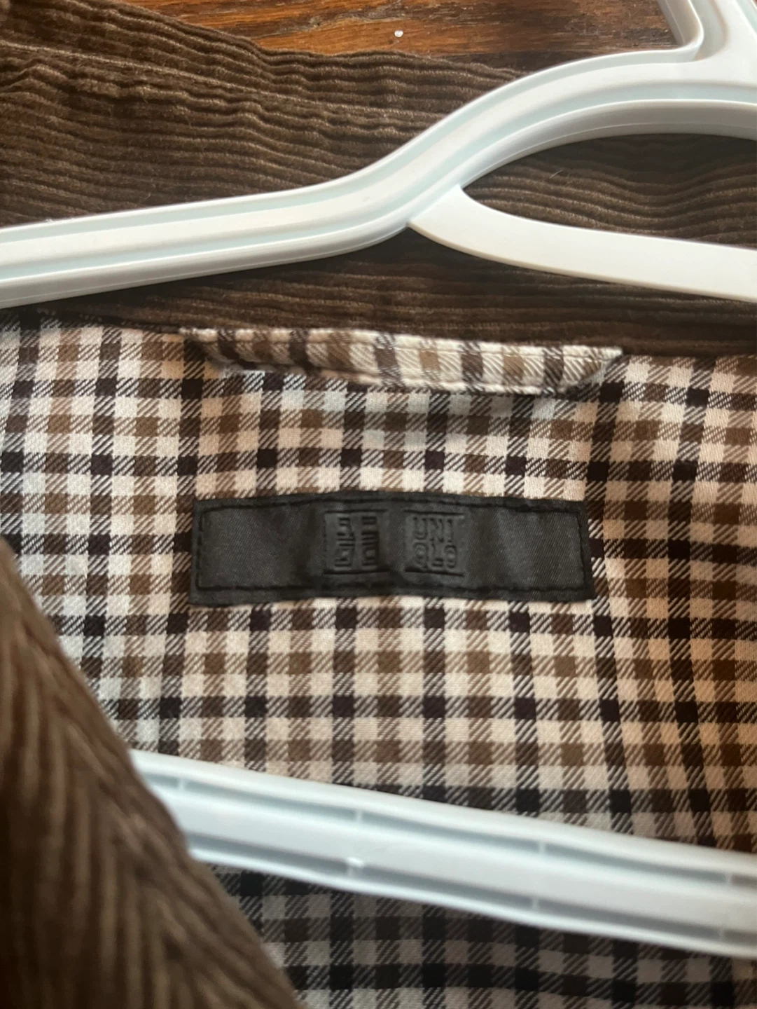 UNIQLO Brown Jacket with Plaid Lining - photo 4