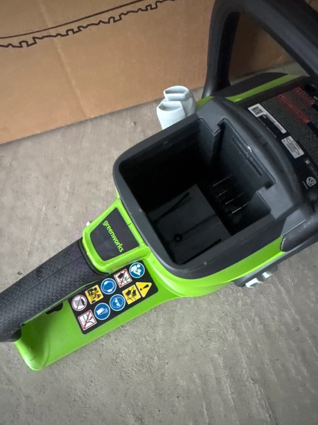 Greenworks 14" DigiPRO Chain Saw - photo 2
