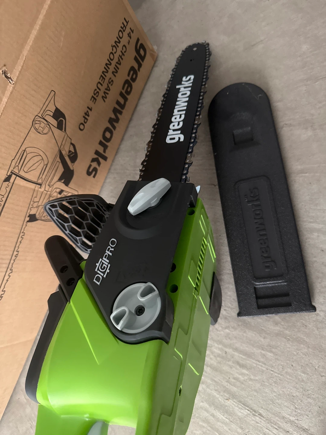 Greenworks 14" DigiPRO Chain Saw - photo 4