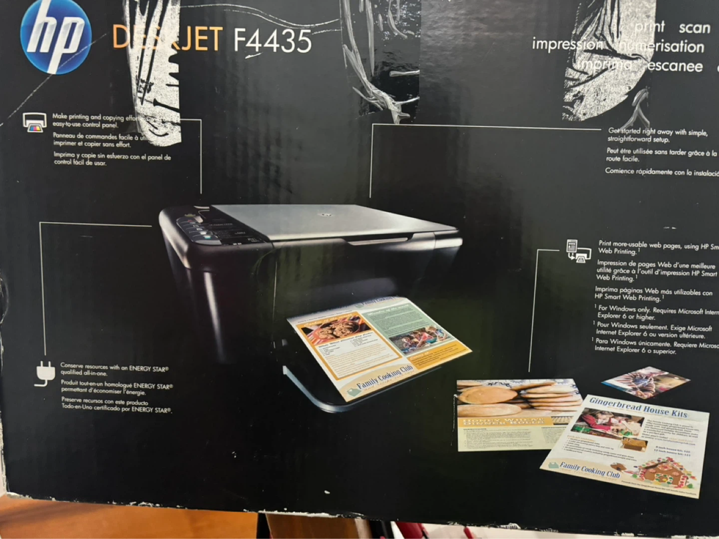 HP DJET F4435 All-in-One Printer Scanner Copier - photo 2