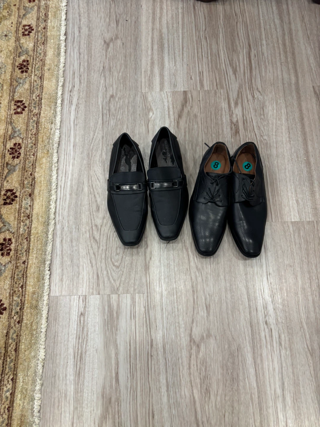 Men's Black Dress Shoes - Calvin Klein Loafers & Cap-Toe Oxfords - photo 2