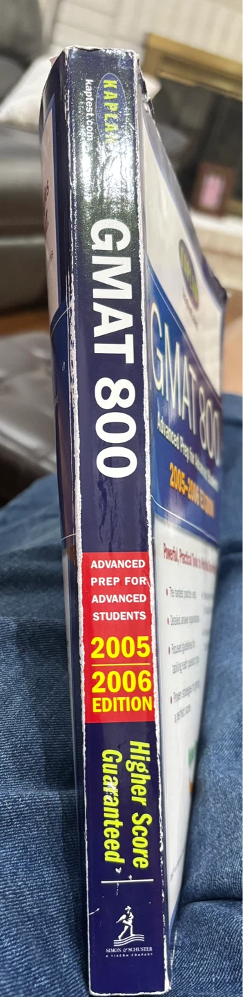 Kaplan GMAT 800 Advanced Prep 2005-2006 Edition Book - photo 3