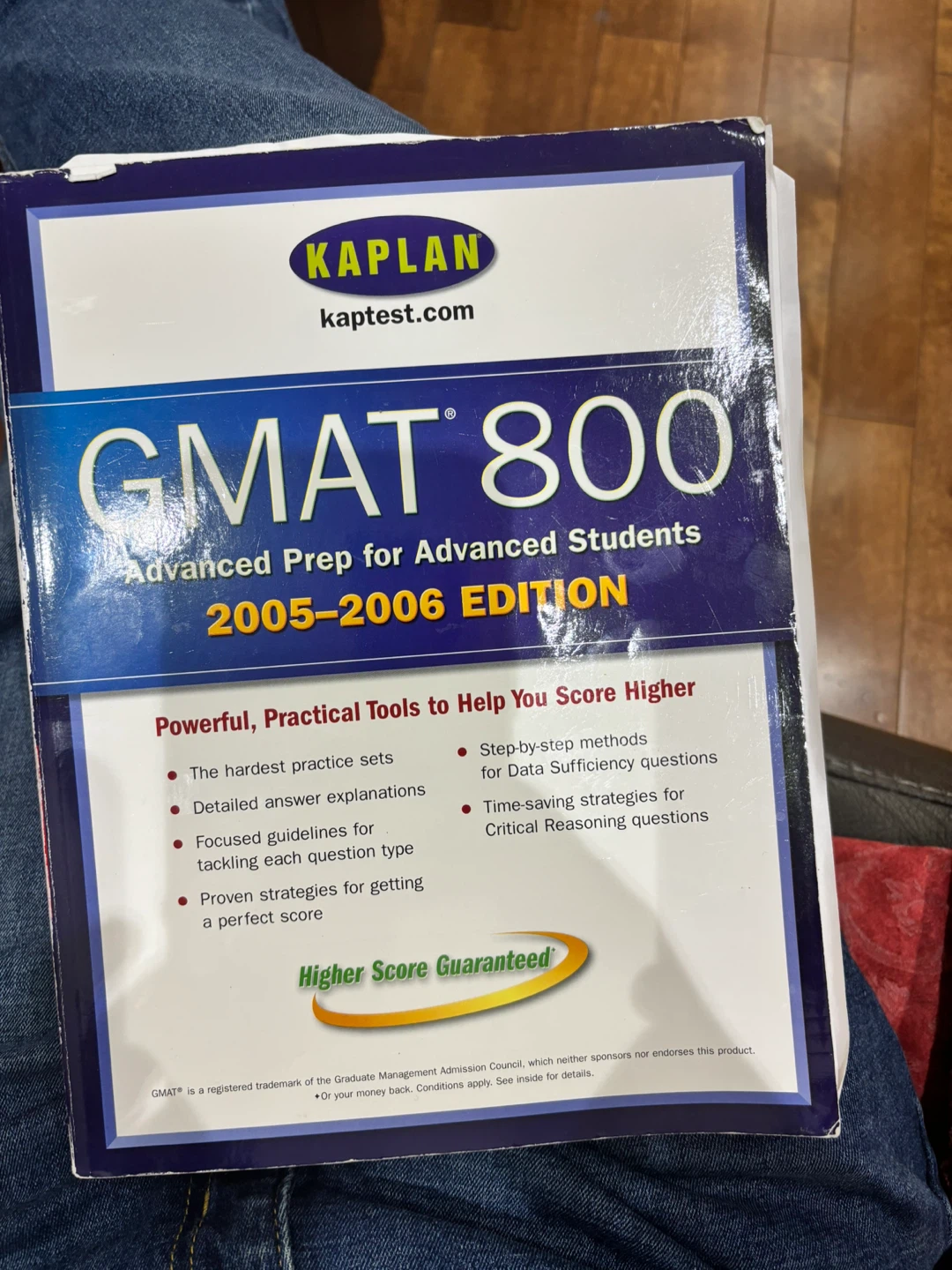 Kaplan GMAT 800 Advanced Prep 2005-2006 Edition Book - photo 2