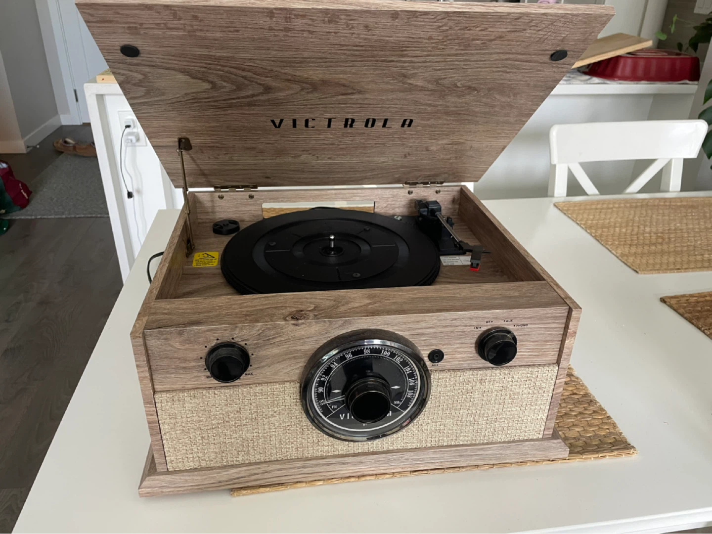 Victrola 3-Speed Record Player with Bluetooth - photo 2