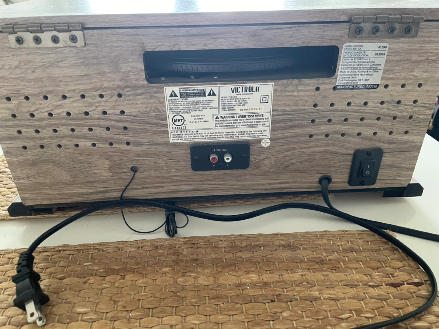 Victrola 3-Speed Record Player with Bluetooth - photo 5