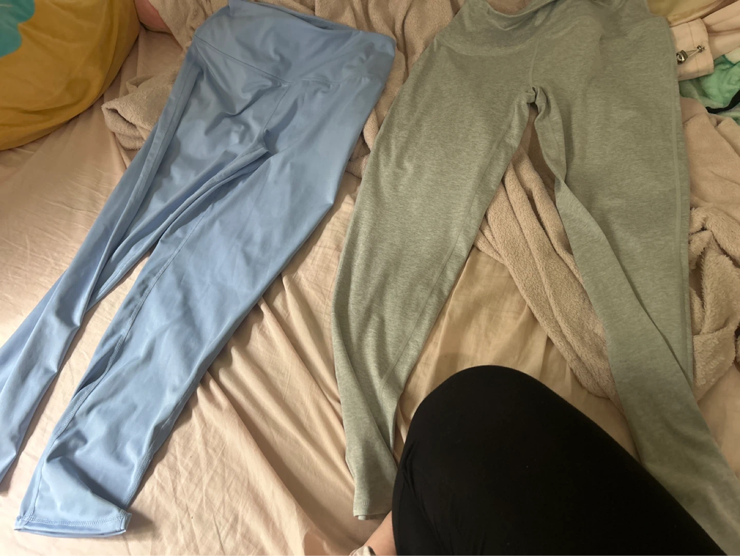 Two pairs of women's leggings