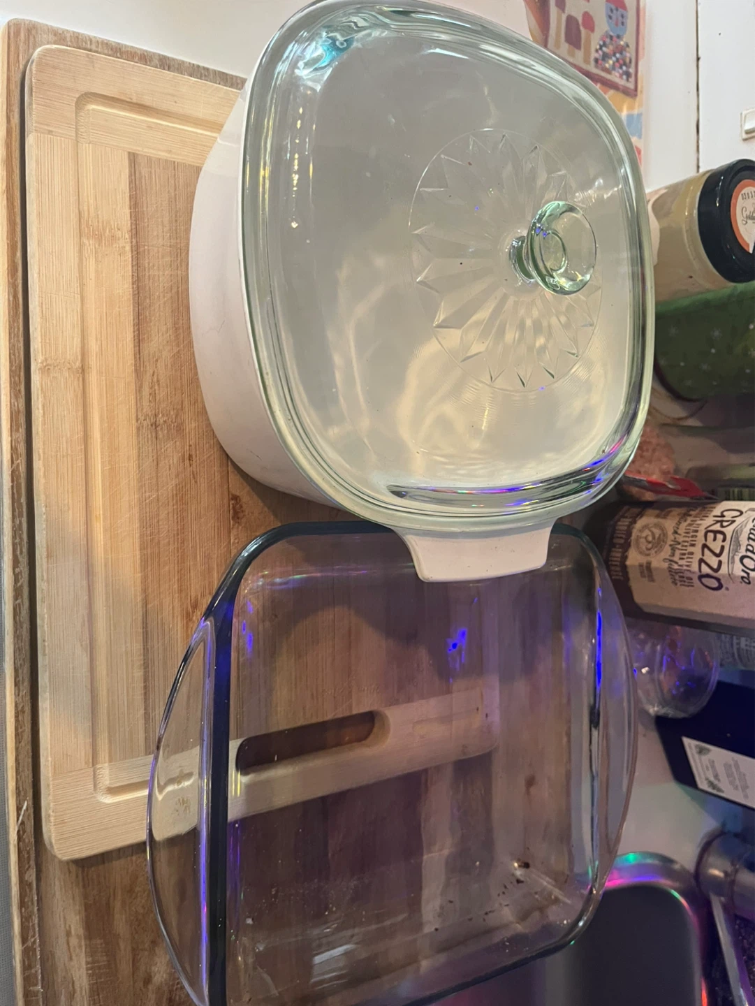 Anchor Hocking Glass Casserole Dish and glass baking dish