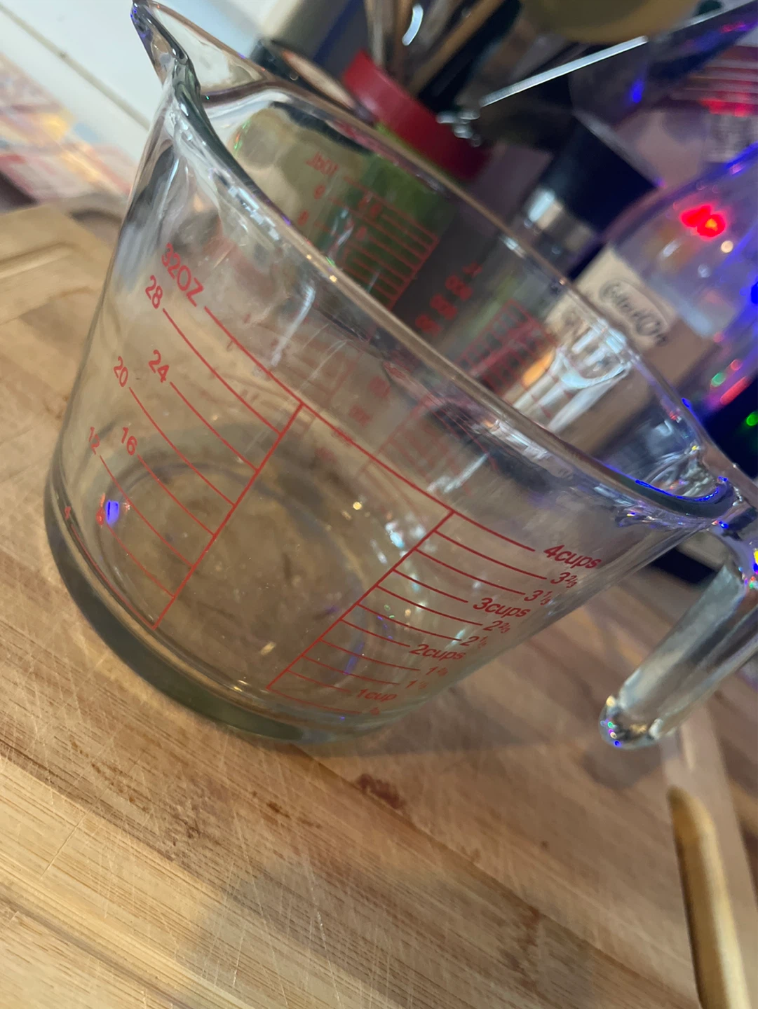Glass Measuring Cup 4 Cups / 1L - photo 2