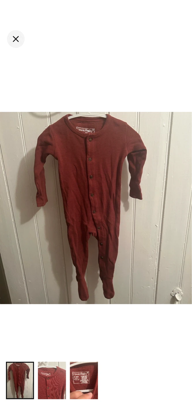 Lovedbaby Baby Buns 6-9M Footed Pajamas