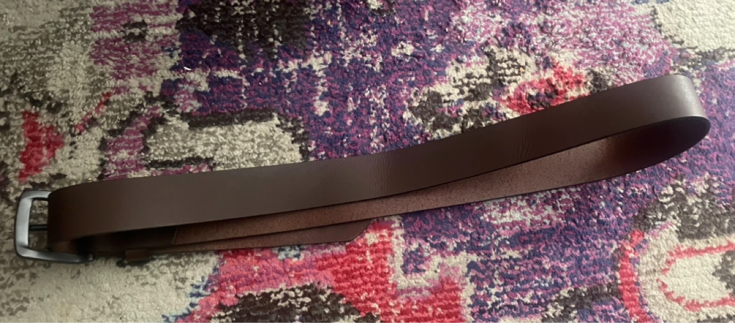 Levi's Men's Brown Leather Belt XL/TG - photo 2