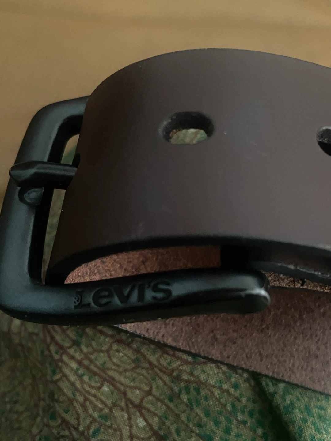 Levi's Men's Brown Leather Belt XL/TG - photo 3