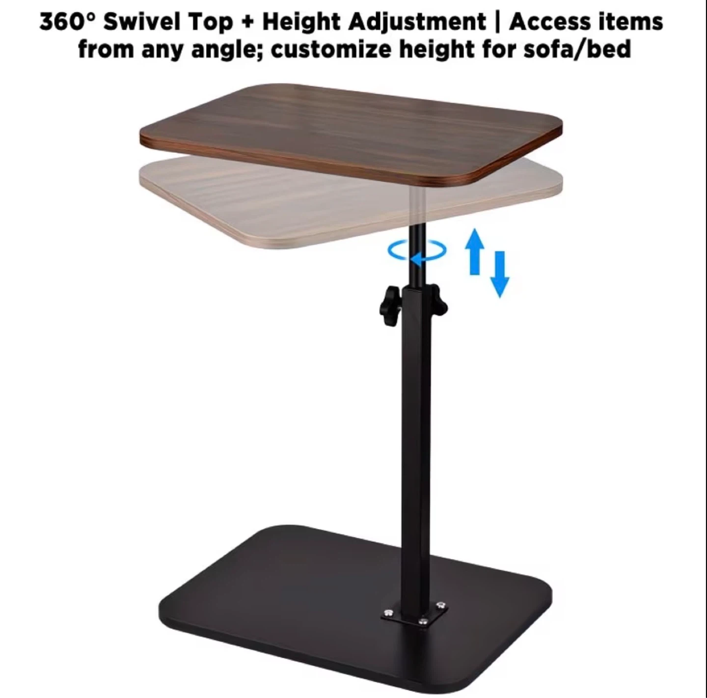 Adjustable Height Side Table (BRAND NEW IN BOX) - photo 5