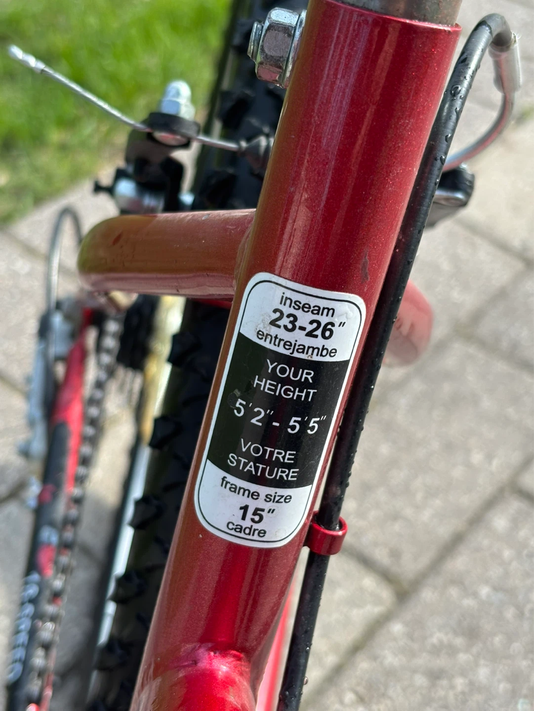 Supercycle Ski 1800 Red Mountain Bike - photo 2