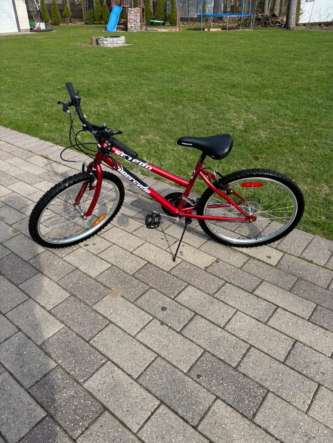 Supercycle Ski 1800 Red Mountain Bike