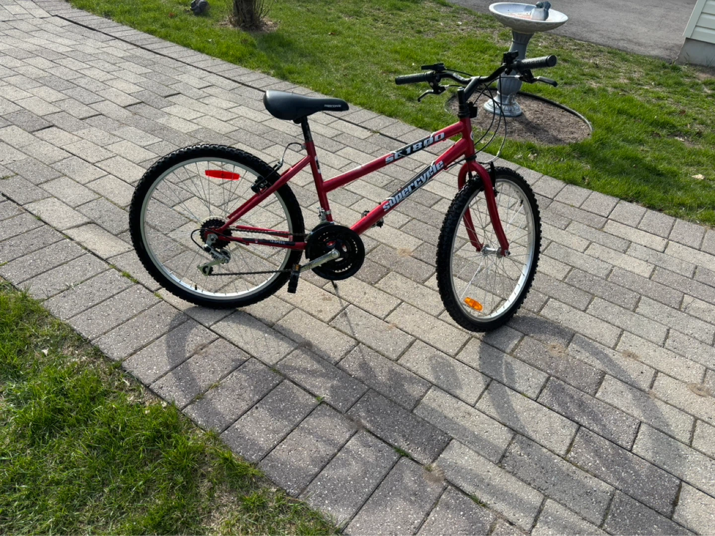 Supercycle Ski 1800 Red Mountain Bike - photo 4