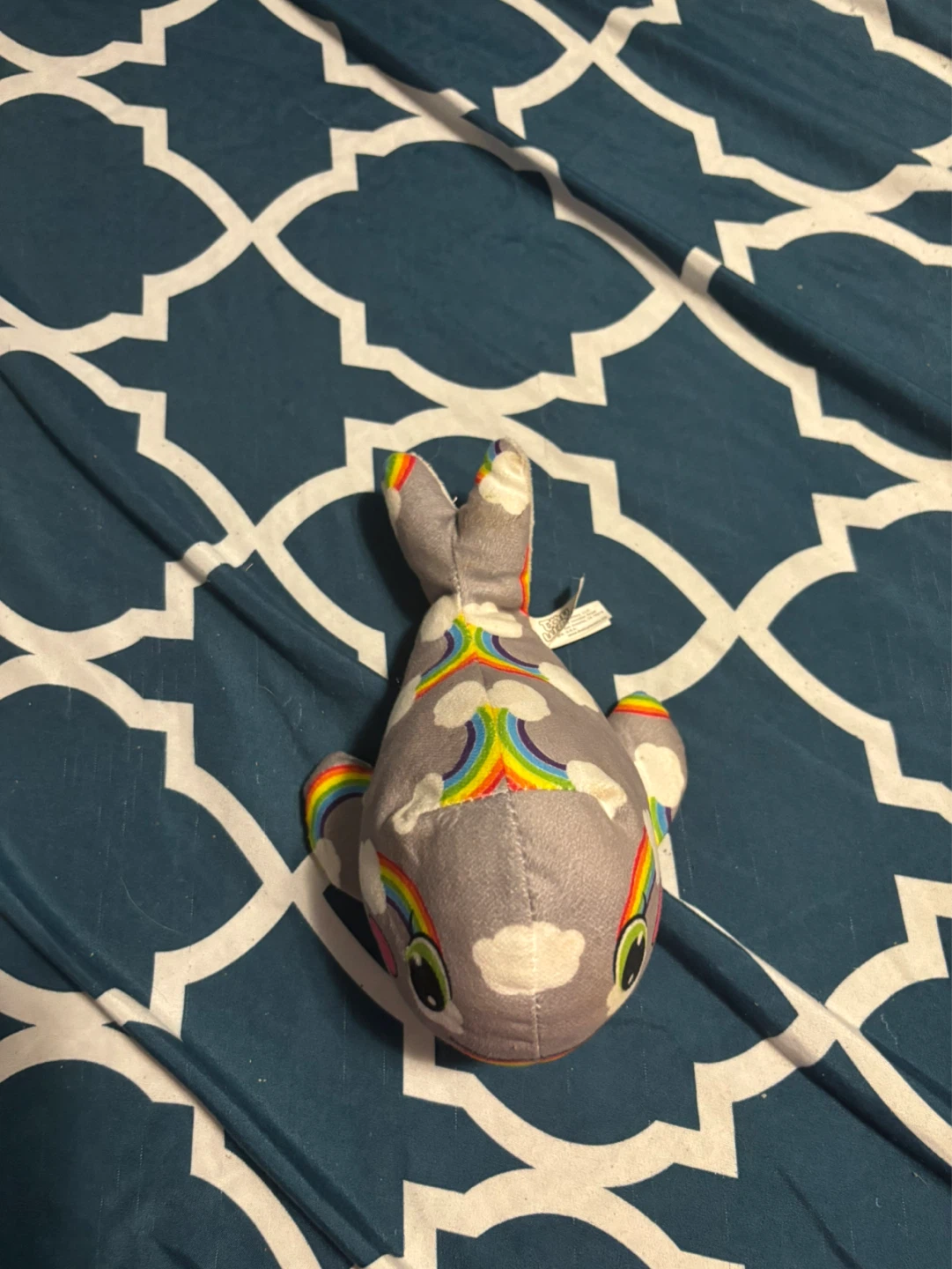 Plush Rainbow Cloud Fish Stuffed Animal