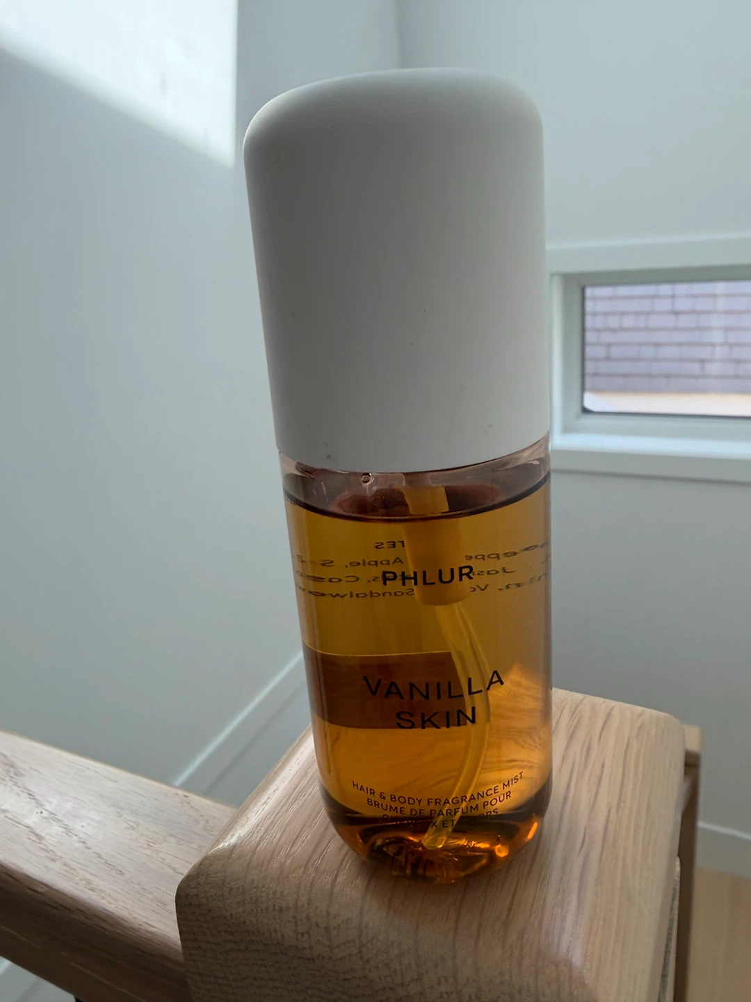 PHLUR Vanilla Skin Hair & Body Fragrance Mist 3 oz