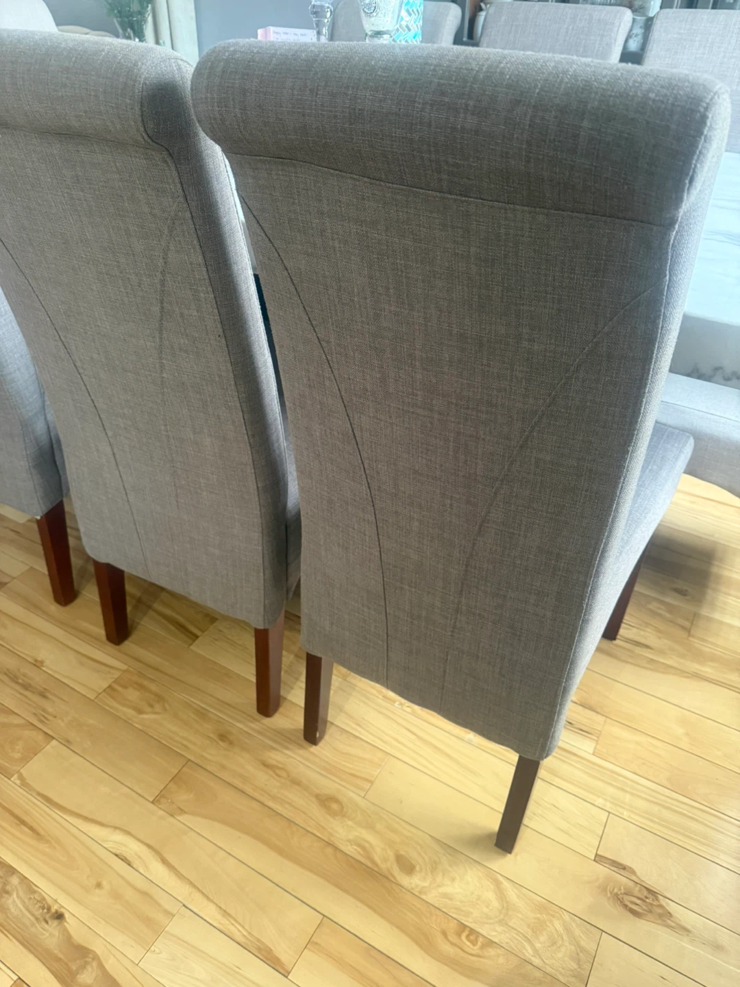 Home Avalon Upholstered Dining Chairs set of 8