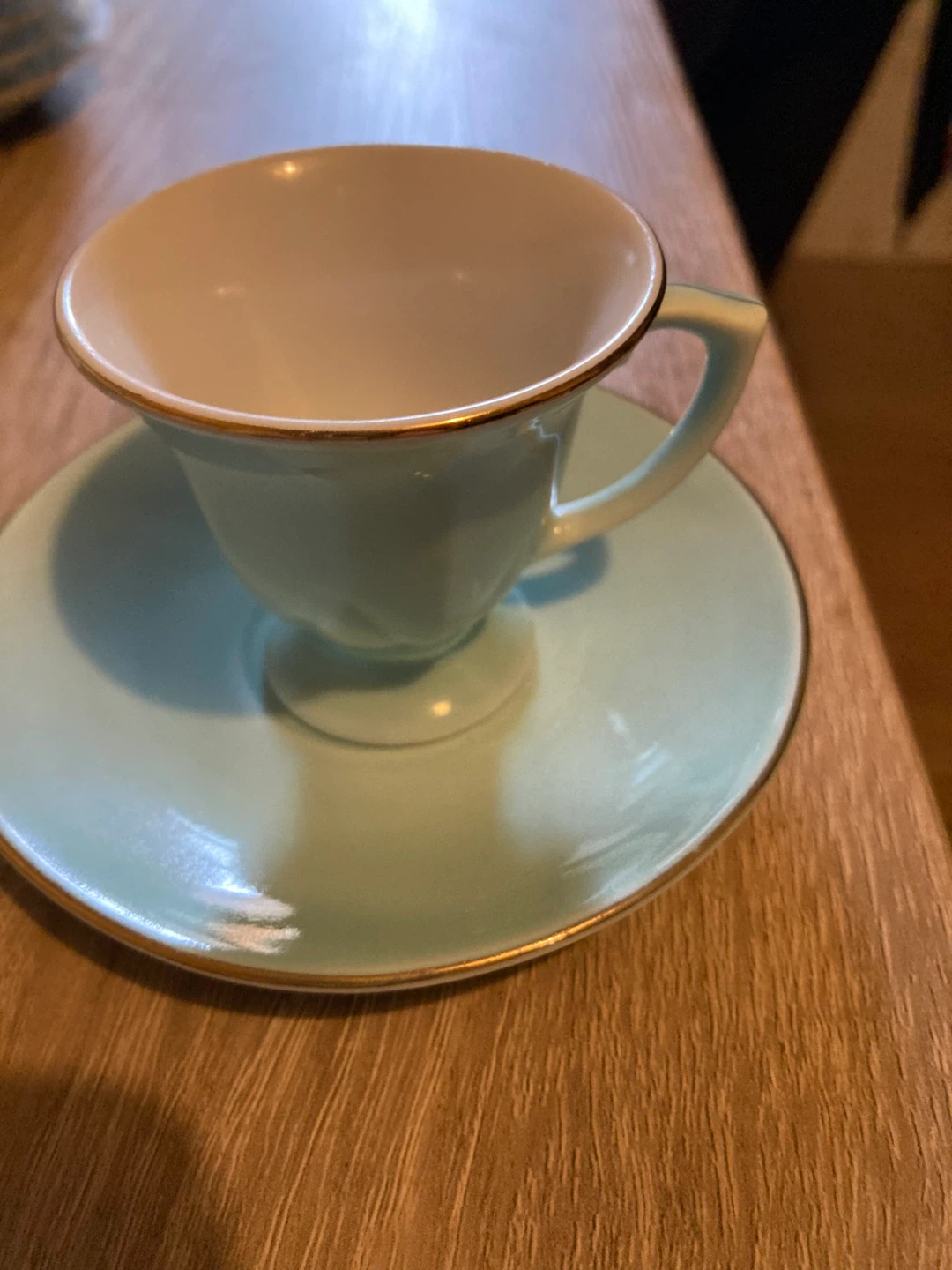 Ceramic Espresso Cup and Saucer Set - photo 4