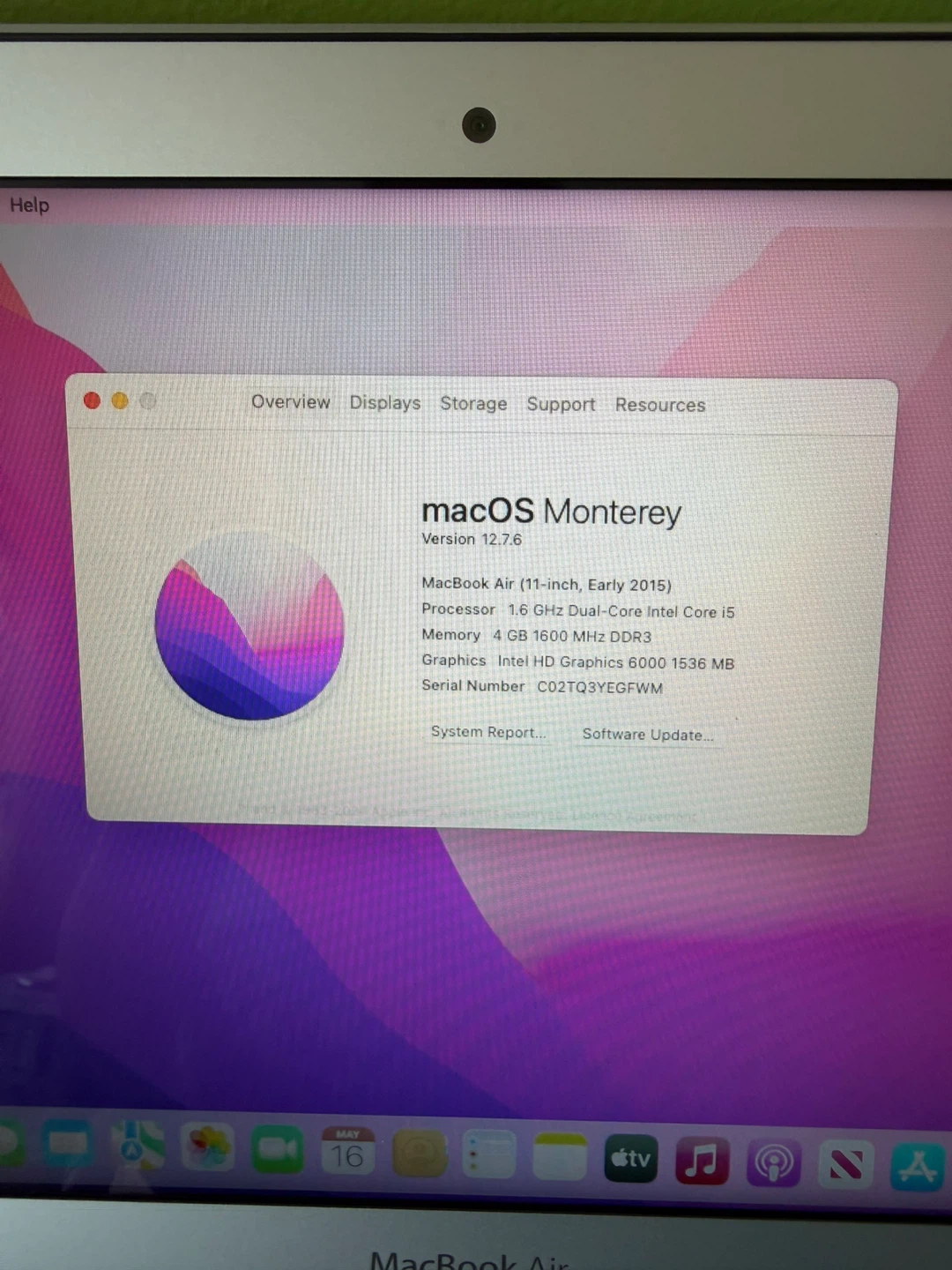 Apple MacBook Air (Early 2015) 11-inch, 4GB RAM, 121GB SSD - photo 2