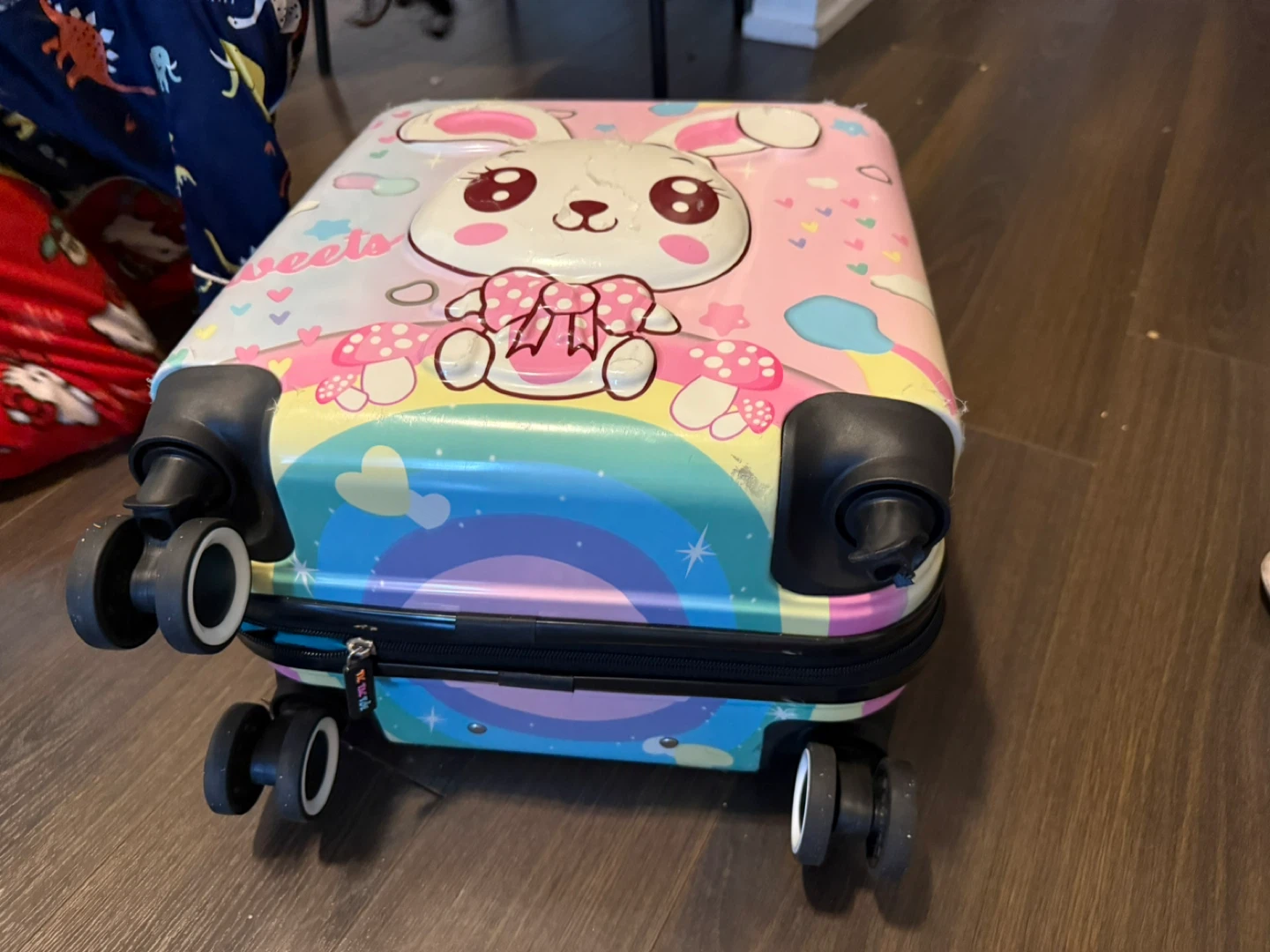 Kids Rolling Luggage Carry-On - photo 4