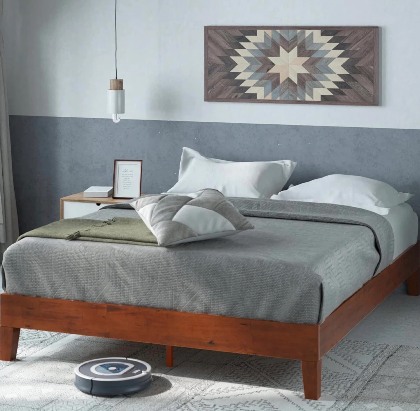 Zinus Wooden Bed Frame FULL SIZE - photo 4