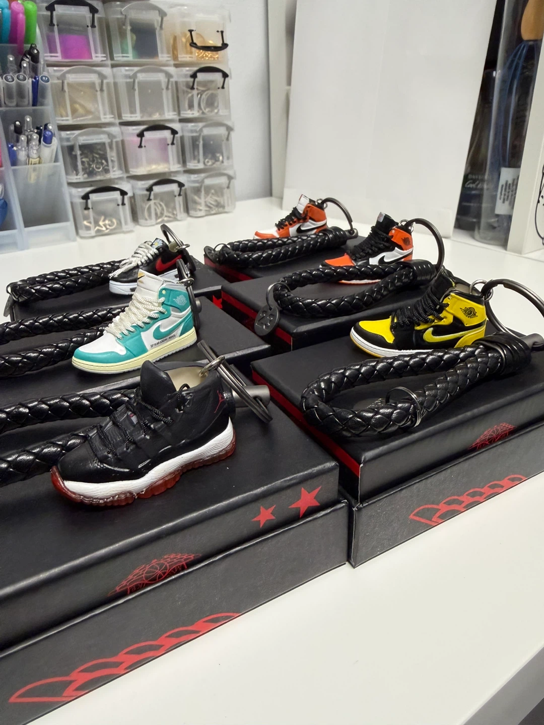 Miniature Sneaker Keychains - Various Styles